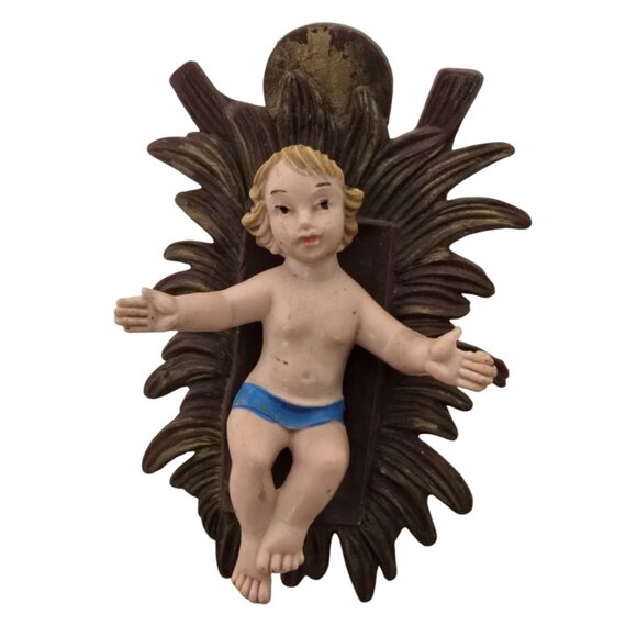 15 pc Set of Hand-Painted Italy Nativity Figurines - Picture 4 of 14